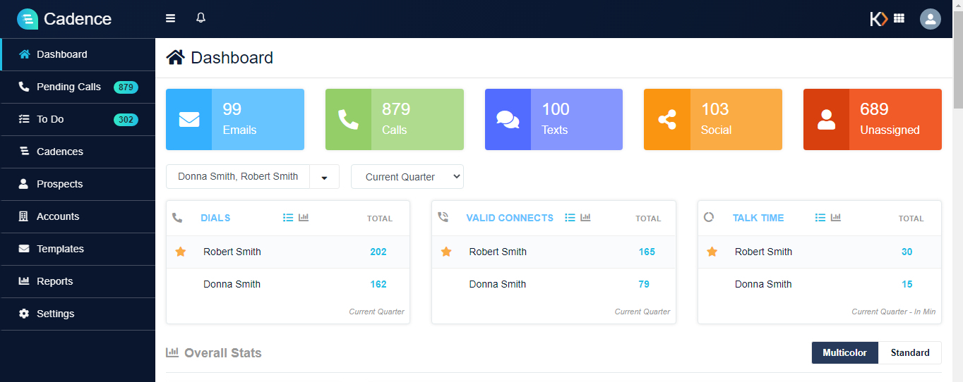 Koncert Cadence Screenshot