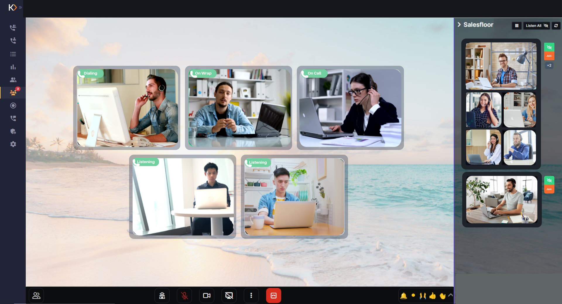 Remote Salesfloor Screenshot