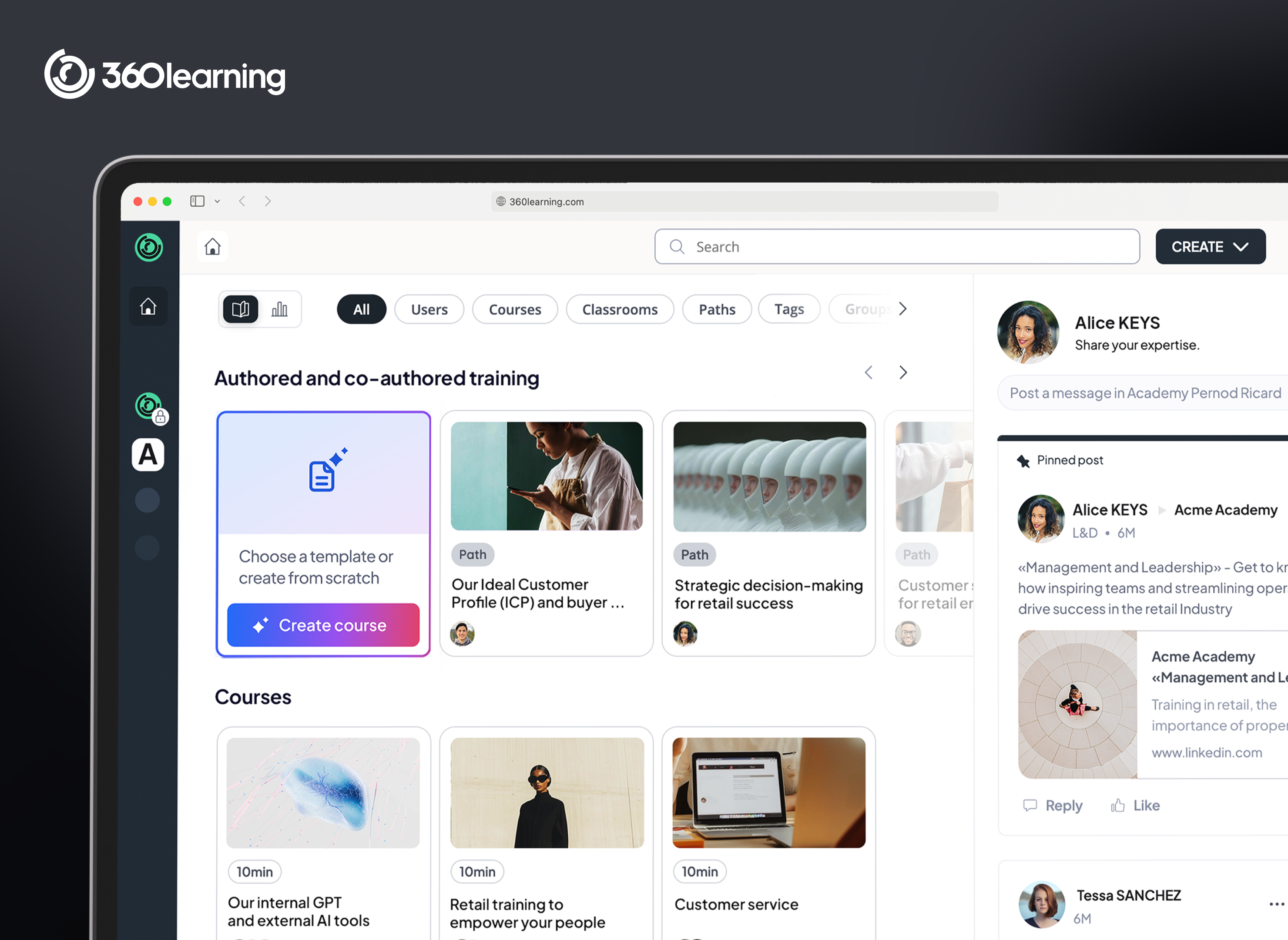 360Learning Platform Customer Reviews 2026 | Learning Experience