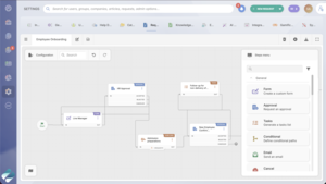 Service Management Workflows Screenshot