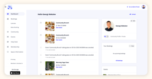 User Dashboard Screenshot