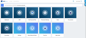MRPeasy-start-page Screenshot