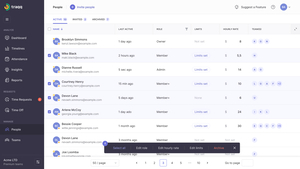 People Management Screenshot