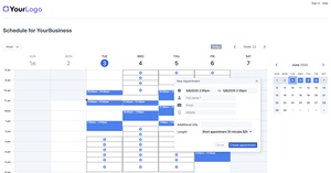 1. SuperSaaS appointment schedule Screenshot