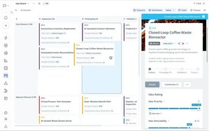 Idea Board - ITONICS Innovation OS Screenshot