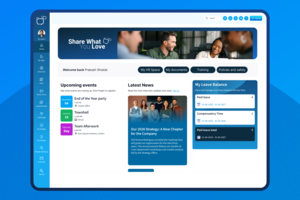 Sociabble - Plateform - Intranet Screenshot